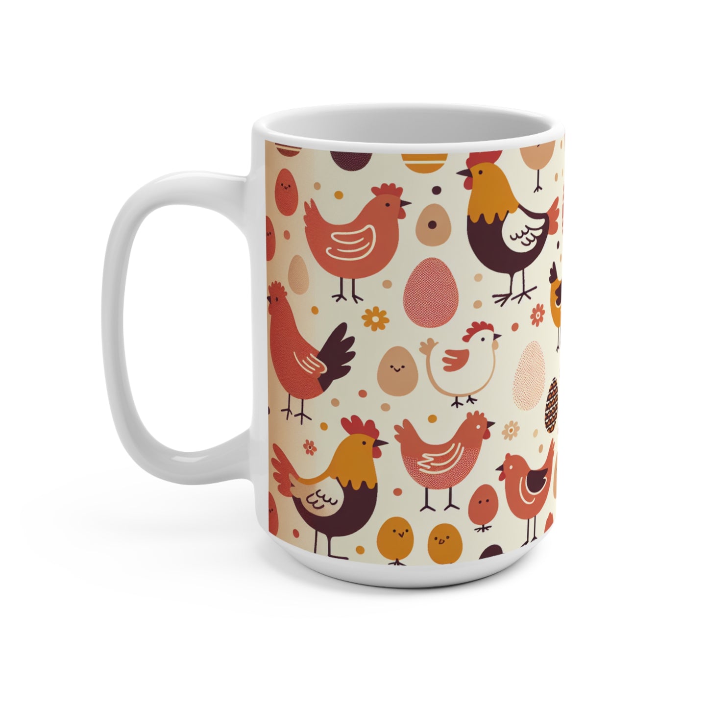 Autumn Harvest Chicken Mug