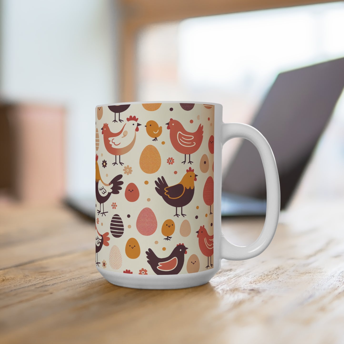 Autumn Harvest Chicken Mug