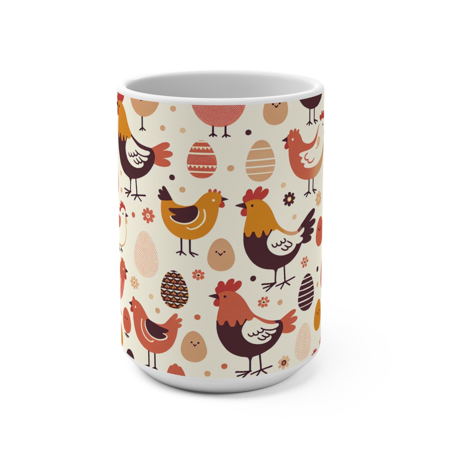 Autumn Harvest Chicken Mug