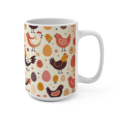 Autumn Harvest Chicken Mug